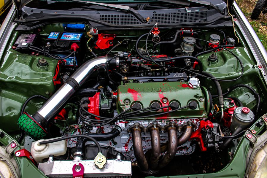Civic EJ9 : Prépa moteur, Peinture, Éthanol, Restauration